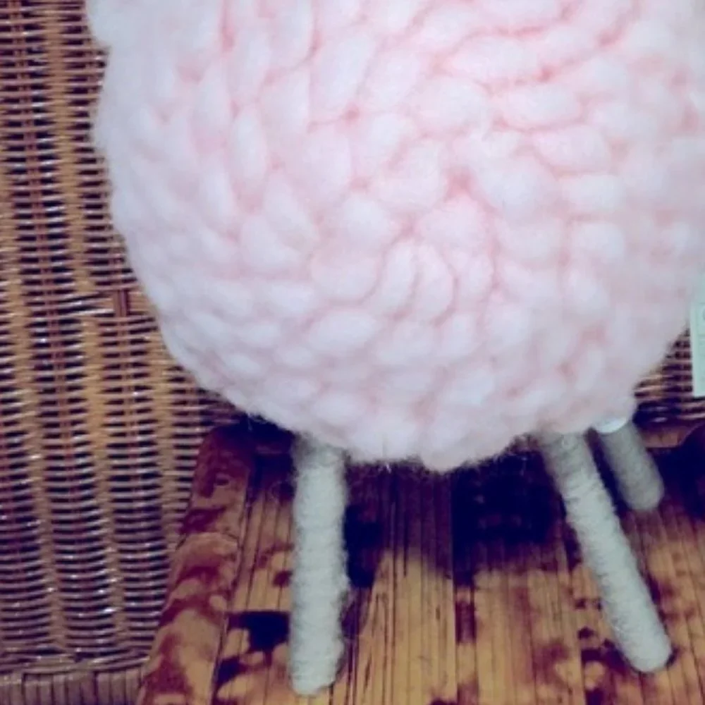 Cotton And Co sheep lamb Plush toy pink